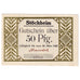 Banconote, Germania, Stockheim, 50 Pfennig, personnage 1922 SPL Mehl:1272.2