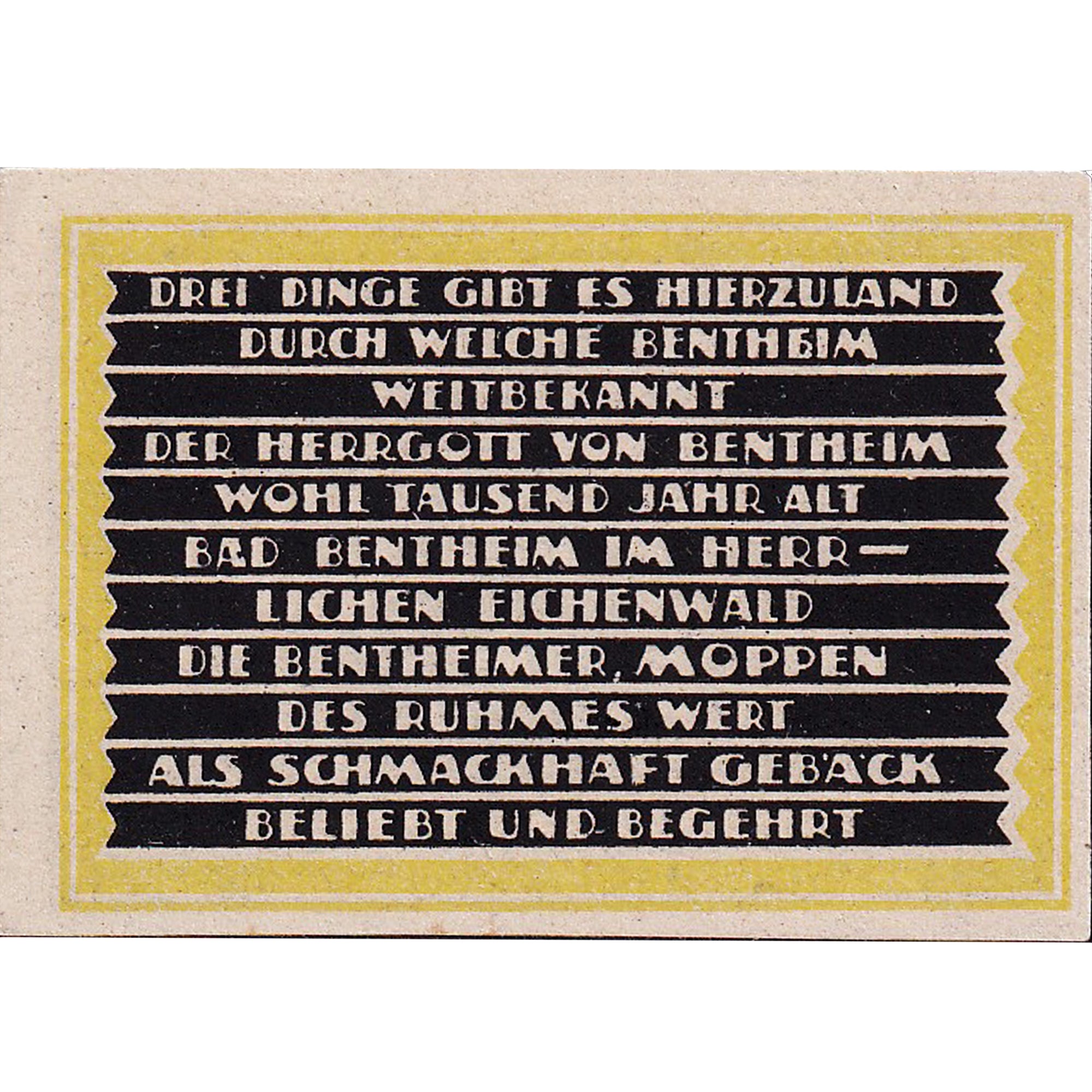Geldschein, Deutschland, Bentheim, 25 Pfennig, village, 1921, UNZ-, Mehl:75.1
