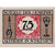 Geldschein, Deutschland, Altheide, 75 Pfennig, Usine, 1921, UNZ-, Mehl:28.2