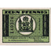 Banconote, Germania, ilmenau, 10 Pfennig, paysage, 1921 SPL Mehl:643.1a