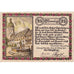 Banconote, Germania, Sangerhausen, 25 Pfennig, statue, 1921 SPL Mehl:1163.1a