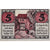 Geldschein, Deutschland, Salzwedel, 5 Pfennig, aigle 1921, UNZ- Mehl:1162.1a