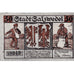 Banconote, Germania, Salzwedel, 50 Pfennig, champs, 1921 SPL Mehl:1162.1a
