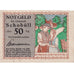 Geldschein, Deutschland, Schobull, 50 Pfennig personnage 1921, UNZ- Mehl:1194.1