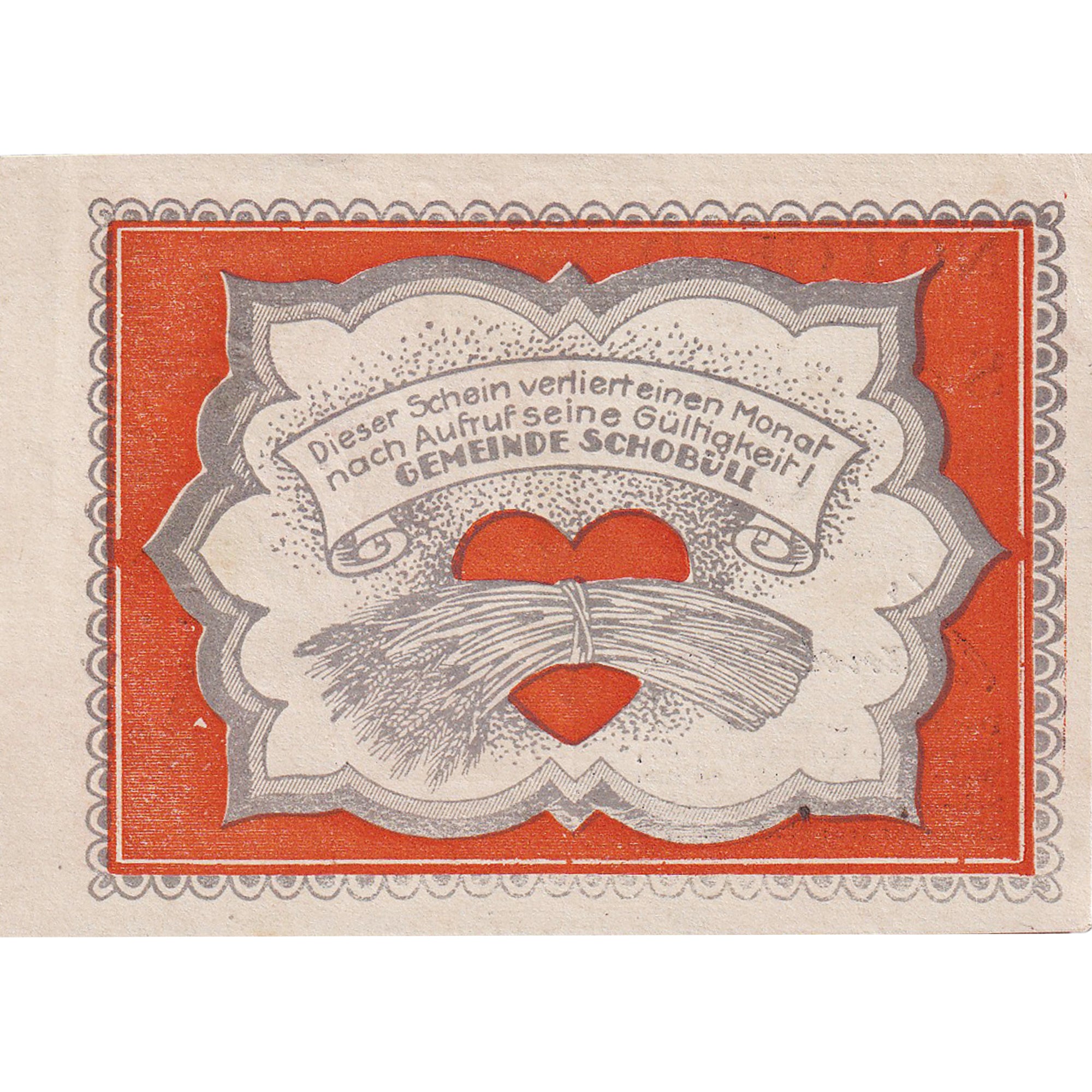 Geldschein, Deutschland, Schobull, 50 Pfennig personnage 1921, UNZ- Mehl:1194.1