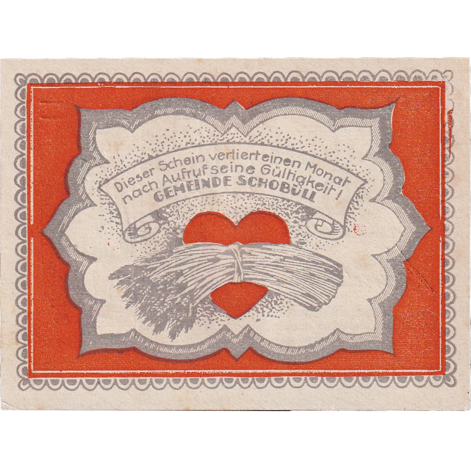 Banknot, Niemcy, Schobull, 50 Pfennig, personnage 2, 1921, UNC(63), Mehl:1194.2