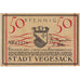 Geldschein, Deutschland, Vegesack, 50 Pfennig, Eglise 1921 UNZ- Mehl:1359.2