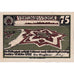 Banconote, Germania, Vechta, 75 Pfennig, animal 1922-03-15, SPL Mehl:1358.1