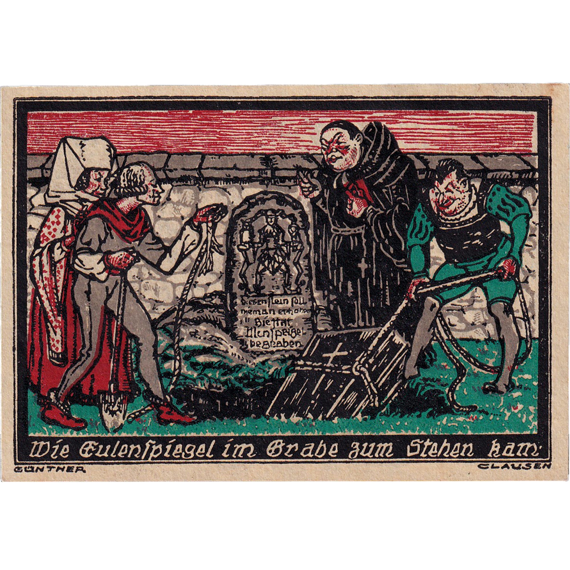 Banconote, Germania, Kneitlingen, 1 Mark, singe 1921-11-01, SPL Mehl:710.1a