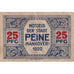 Banconote, Austria, Peine, 25 Pfennig, Maison 1920-06-03, BB Mehl:P 11.2a