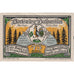 Banconote, Germania, Bockswiese, 75 Pfennig, skieur, 1922 SPL Mehl:131.1