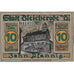Banconote, Germania, Bleicherode, 10 Pfennig, mairie, 1921 SPL Mehl:119.1