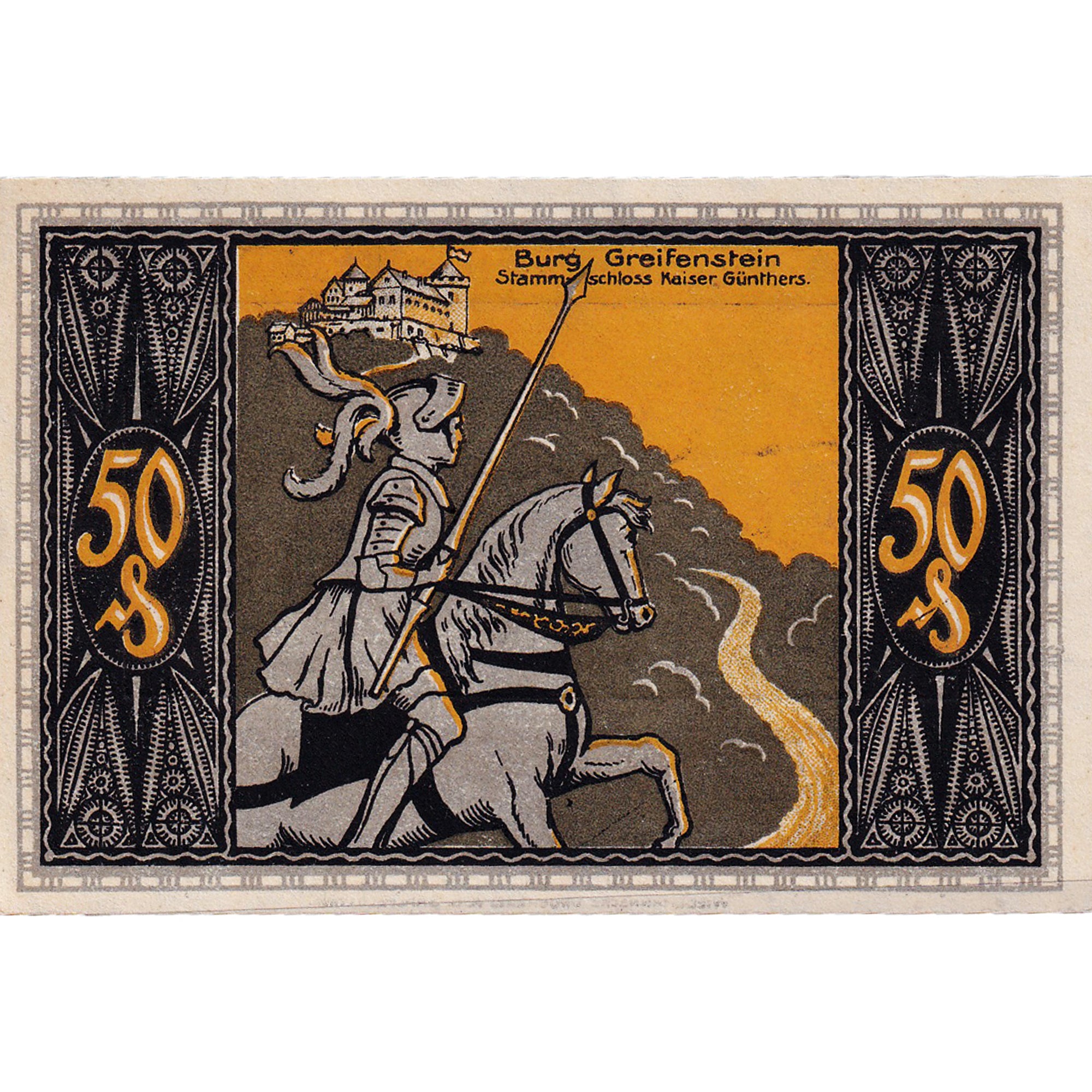 Banconote, Germania, Blankenburg, 50 Pfennig, roi, 1921 SPL Mehl:113.1