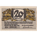Nota, Alemanha, Blankenese, 20 Pfennig, paysage 1921-03-15, UNC(63) Mehl:115.1a
