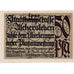 Banconote, Germania, Aschersleben, 50 Pfennig, Batiment, 1921 SPL Mehl:50.3