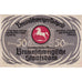 Banknot, Niemcy, Braunschweig, 50 Pfennig, personnage, 1923 SPL Mehl:155.3a