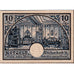 Banknot, Niemcy, Stützerbach, 10 Pfennig, Maison, 1921, UNC(63), Mehl:1287.3