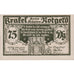 Banknot, Niemcy, Brakel, 75 Pfennig, Monument, 1922 UNC(63) Mehl:150.1