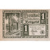 Banconote, Germania, Brakel, 1 Mark, Eglise, 1922, 1922-03-01, SPL, Mehl:150.1