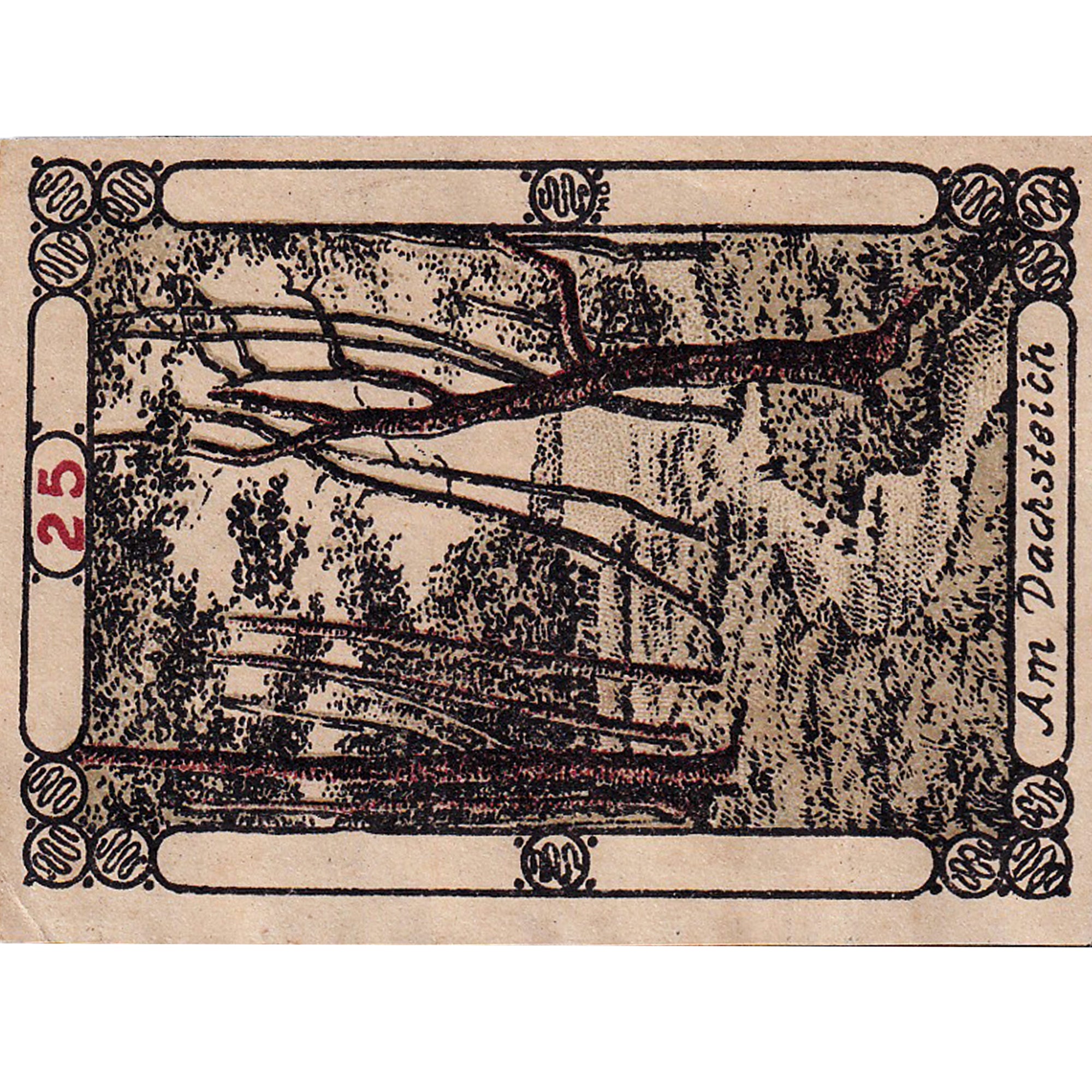 Banknot, Niemcy, Ballenstedt, 50 Pfennig, arbre 1920-09-28, UNC(63) Mehl:61.1a