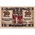 Banknot, Niemcy, Salzwedel, 10 Pfennig, rue, 1921 UNC(63) Mehl:1162.2a