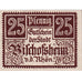 Banknot, Niemcy, Bischofsheim, 25 Pfennig, Texte, 1921, UNC(63), Mehl:107.1