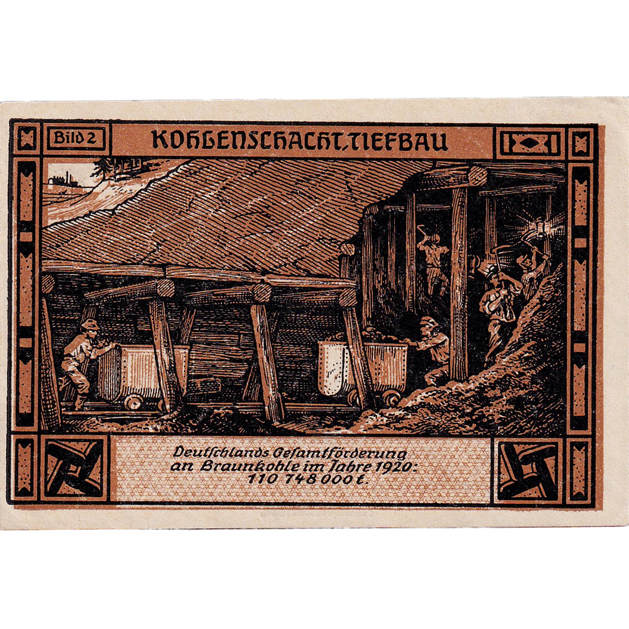 Billet, Allemagne, Bitterfeld, 50 Pfennig, Mine, 1921, SPL, Mehl:111.3