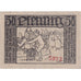 Banknot, Niemcy, Warburg, 50 Pfennig, personnage, 1921, UNC(63) Mehl:1376.2a