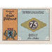 Banknot, Niemcy, Possneck, 75 Pfennig, machine, 1921, UNC(65-70), Mehl:1066.6