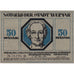 Geldschein, Deutschland, Weimar, 50 Pfennig, portrait 2, 1921 UNZ- Mehl:1398.4a