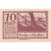 Biljet, Oostenrijk, Mondsee, 10 Heller, personnage 1920-12-31 SPL Mehl: FS 626a1