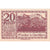 Geldschein, Österreich, Mondsee, 20 Heller, rocher, 1920 UNZ- Mehl:FS 626a1