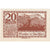 Geldschein, Österreich, Mondsee, 20 Heller, paysage, 1920, UNZ- Mehl:FS 626a1