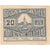 Banknote, Austria, Zell B. Zellhof, 20 Heller, Eglise 1920 UNC(63) Mehl:FS 1274a