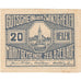 Banconote, Austria, Zell B. Zellhof, 20 Heller, Eglise, 1920 SPL Mehl:FS 1274a