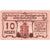 Billet, Autriche, Kremsmunster, 10 Heller, cochon, 1920, SPL, Mehl:FS 476Ia