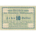 Billet, Autriche, Vöcklamarkt, 10 Heller, Texte, 1920, SPL, Mehl:FS 1117Ia