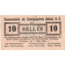 Autriche, Gmünd, 10 Heller, Texte, 1920, 1920-12-31, SUP, Mehl:FS 239a1.1