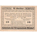 Autriche, Ohlstorf, 10 Heller, village, 1920, SPL, Mehl:FS 708b