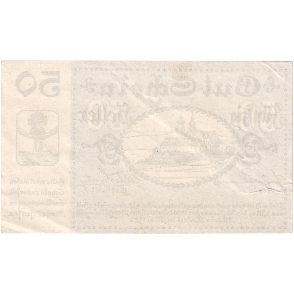 Austria, Maria Taferl, 50 Heller, Eglise 1920-11-30, UNC(63), Mehl:FS 589a