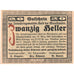 Austria, Mauthausen, 20 Heller, village 1920-12-31, UNC(63) Mehl:FS 334Ib