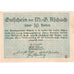 Oostenrijk, Aschach, 10 Heller, personnage, 1920, SPL, Mehl:FS 53IIb17