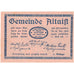 Oostenrijk, Altaist, 10 Heller, village, 1920, 1920-12-31, SPL, Mehl:FS 23b1