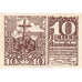 Autriche, Hinterstoder, 10 Heller, Monument, 1920, 1920-12-31, SPL, Mehl:FS 377a