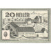 Autriche, Bodendorf, 20 Heller, château, 1920, 1920-12-31, SPL, Mehl:FS 96IIa