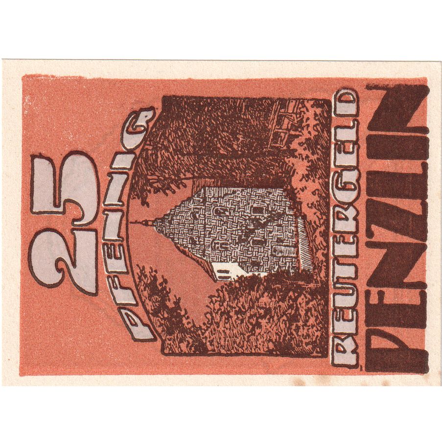 Österreich, Penzlin, 25 Pfennig, 1922-05-31, VZ