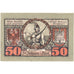 Austria, St Johann, 50 Heller, portrait, 1921, 1921-03-31, UNC(63), Mehl:FS 898e