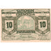 Österreich, Ferschnitz, 10 Heller, Eglise, 1920, 1920-12-31, UNZ-, Mehl:FS 198a