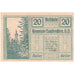 Autriche, Lambrechten, 20 Heller, Eglise, 1920, 1920-12-31, SUP, Mehl:FS 497a
