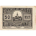 Austria, Zell B. Zellhof, 50 Heller, Eglise, 1920, 1920-12-31, BB, Mehl:FS 1274a